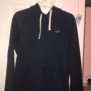Navy Blue Hollister Hoodie
